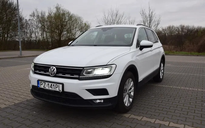 samochody osobowe Volkswagen Tiguan cena 97500 przebieg: 47150, rok produkcji 2018 z Poznań